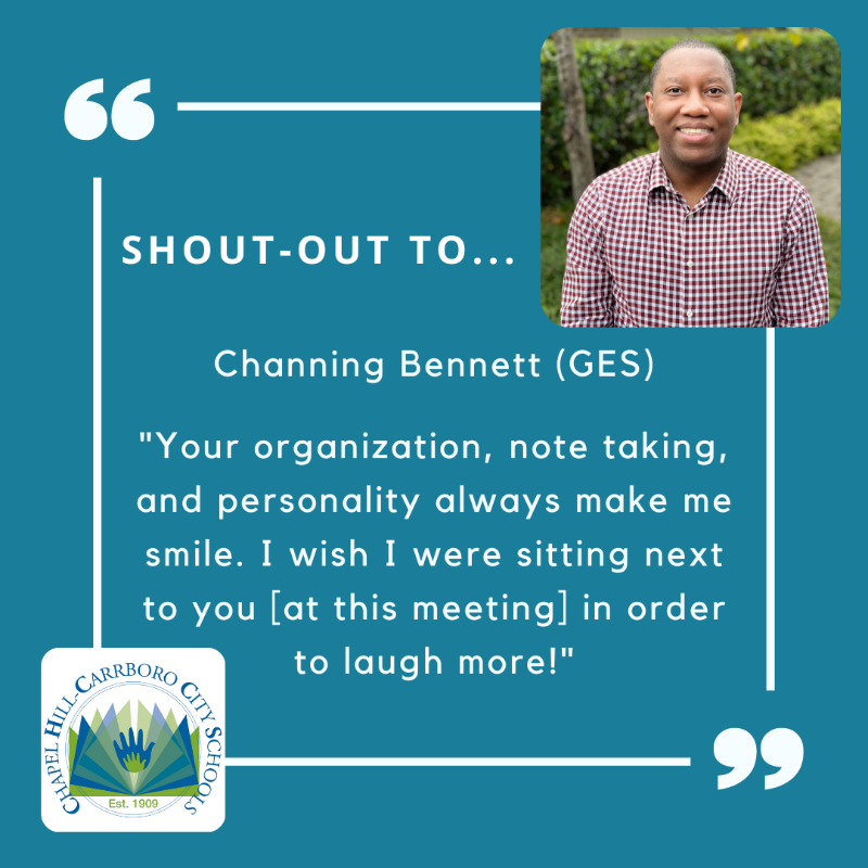 Chapel HillCarrboro City Schools on Twitter "CHCCS principals were recently asked to write