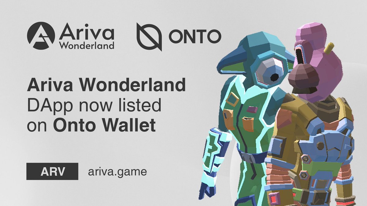 ArivaWonderland's tweet photo. ✅ #ArivaWonderland #DApp is listed on #ONTO

✅ #Ariva get listed @ONTOWallet @BNBCHAIN and @ethereum 

You can manage all of your tokens and NFTs on multiple chains with one private key with #ONTOWallet

Download : https://t.co/QnEkY1rQqB https://t.co/LOLKh3SpE4