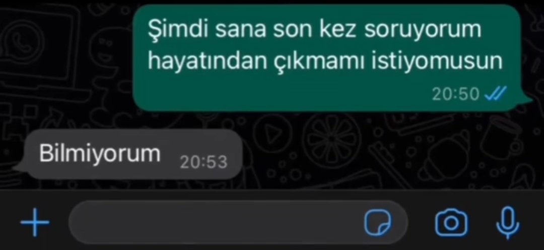 🫀 : Ben onsuz yapamam
🧠 : O sensiz yaşıyor ama