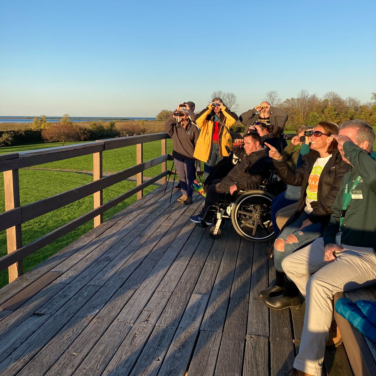 NYSDEC's tweet photo. Not only is #birding the perfect activity to enjoy outdoors, but it is also extremely accessible. To honor birding by and for everybody, help us in celebrating the 3rd Annual #BirdabilityWeek! #IBirdNY 🧵⤵️ https://t.co/2AVhSF6Ovp