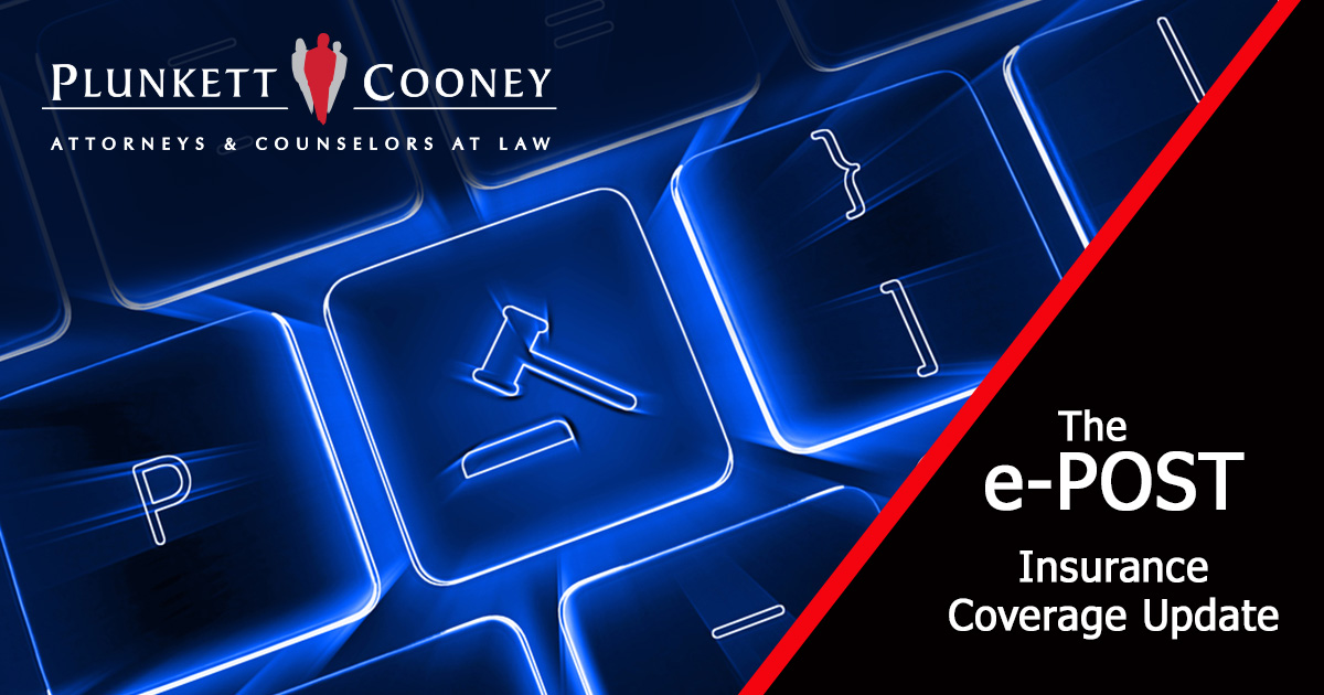 PlunkettCooney's tweet photo. Costs associated with a collapse, #AdditionalInsured status and property damage exclusions are the topics covered in today's @PlunkettCooney #InsuranceCoverage e-Post. https://t.co/jOxJOPW9hx https://t.co/oeZUhASdXT