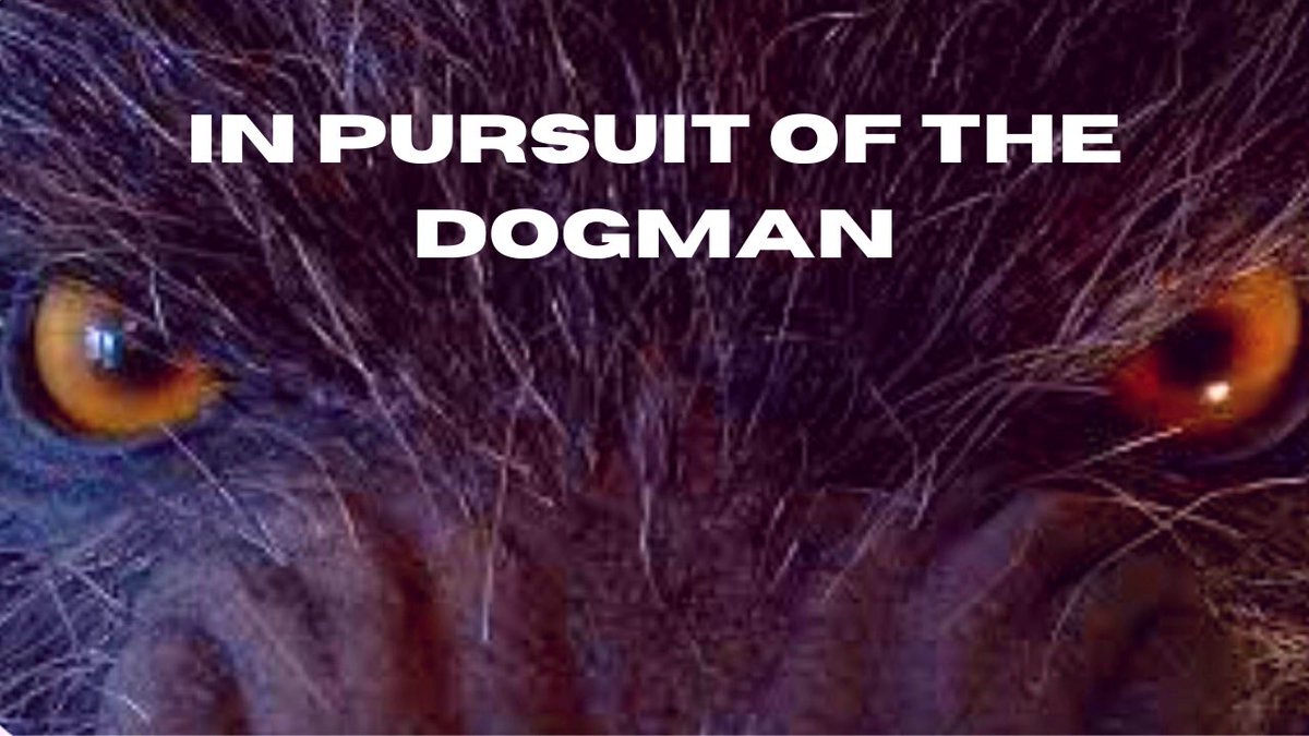 Episode 7: In Pursuit of The Dogman airs tonight on YouTube. While it seems to be a bit of a departure from the traditional ghosthunting formula of the show, it’s not a departure for our team. #YouTuber #halloween #dogman #ghostober