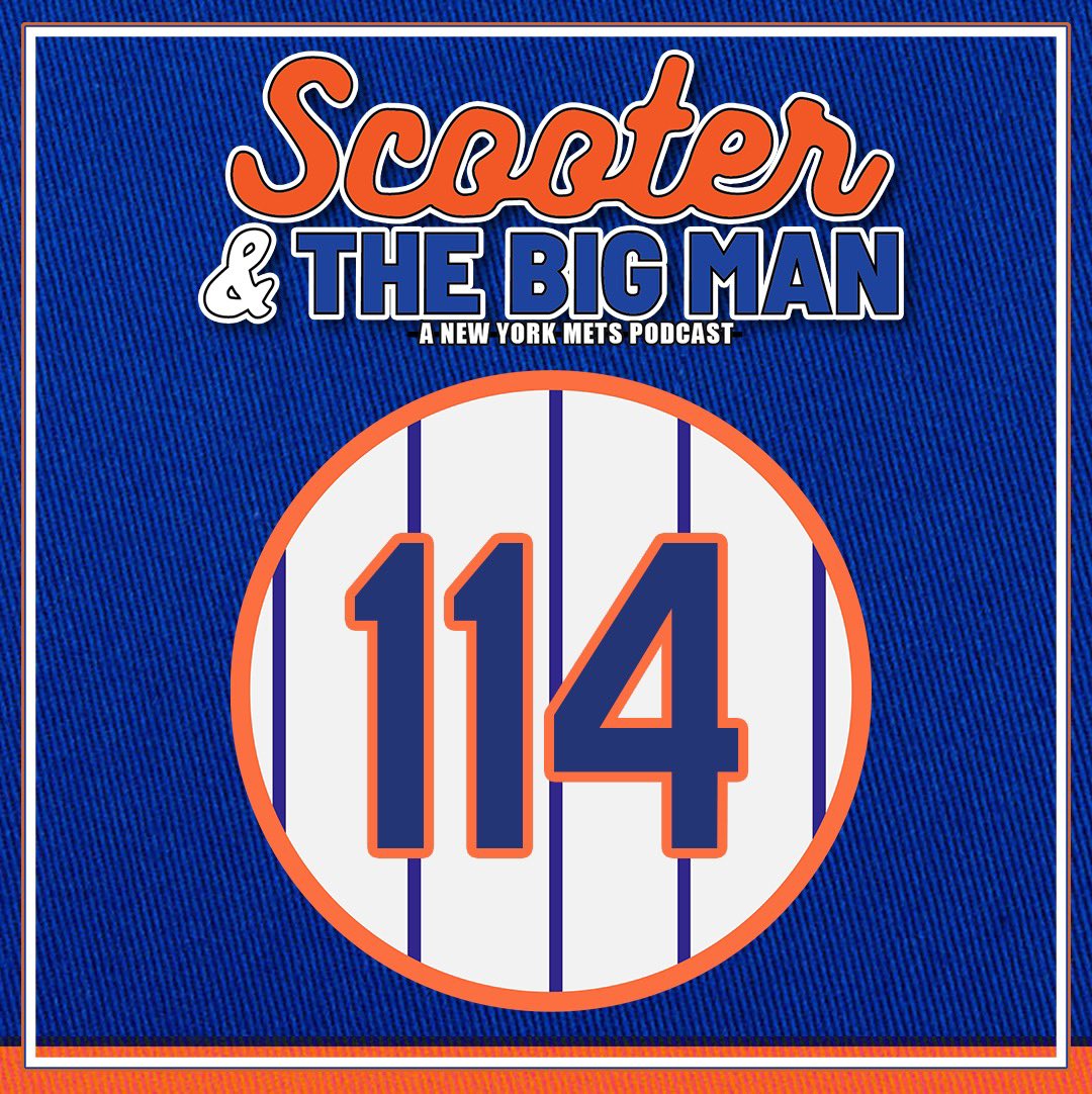 ScootBigManPod's tweet photo. 🍎🚨 EPISODE 114 IS LIVE! 🚨🍎

- We are depressed
- Mets, Braves &amp; Dodgers Eliminated
- Who is sadder, PJ or Pat?
- Future of the S&amp;TBM Pod

🎧: https://t.co/cyoisefmNR https://t.co/jKghiGU8Az