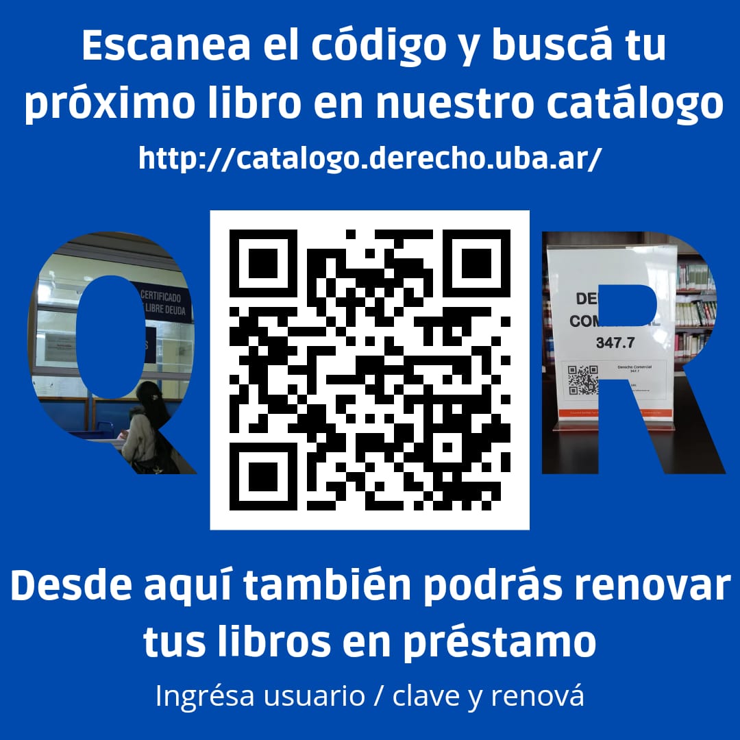 Ahora también podes escanear el código QR y consultar el catálogo de libros! 🔎📚