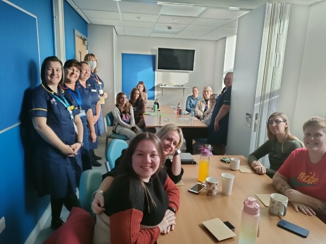 Welcoming our new midwives at @NHSNLaG ❤ #maternityinduction#support @cavill_rachel @karencross3165 @ellie_nursing