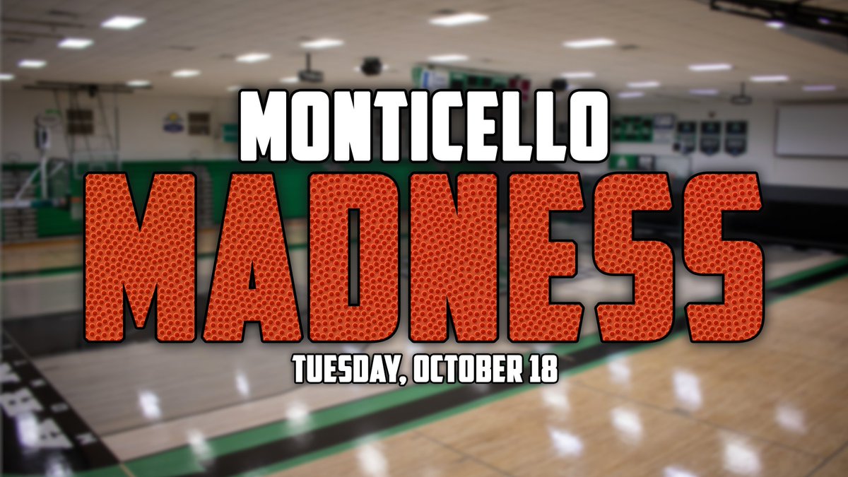 TOMORROW NIGHT! Come meet the 2022-2023 UAM Basketball Teams at Monticello Madness! 🏀

The event begins at 7:00 PM. Steelman Field House doors open at 6:30.

Learn More: uamsports.com/news/2022/10/1…
#WeevilNation | #BlossomNation