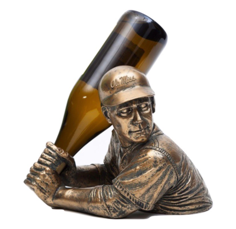 Capture your love of @OleMissBSB and wine! Support the Ernie LaBarge Bullpen Club by purchasing your Ole Miss BamVino today - and choose to have it signed by me or Tim Elko at checkout by clicking the link. umfoundation.givingfuel.com/baseball-bamvi…