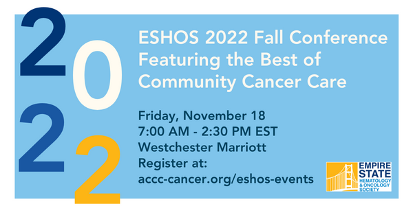 OSSOncology's tweet photo. In collaboration w/ @ACCCBuzz, our NY Fall Conference ft. the Best of Community Cancer Care will transform your conference experience as we focus on the challenges of #operationalizing the latest clinical advances and practice #management strategies: https://t.co/HmB8WvfaSY https://t.co/WR1rtZXvTp