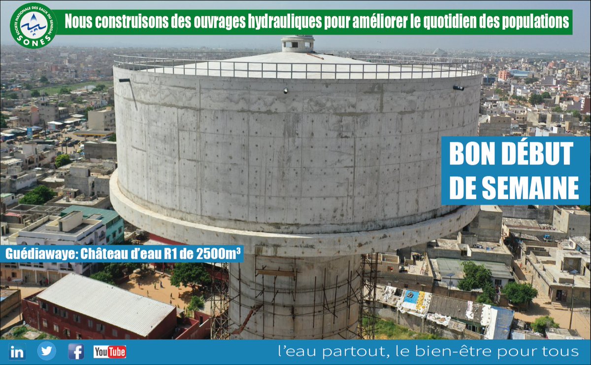 SOCIETE NATIONALE DES EAUX DU SENEGAL (SONES) tweet media