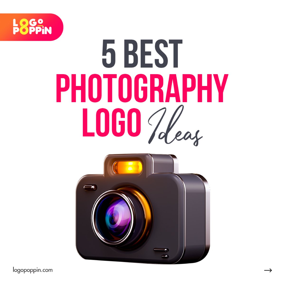 LogoPoppin's tweet photo. Your photography business deserves an artistic logo design ✨

Here are 5 Best Photography Logo Design Ideas for your new business👇🏻

Thread 1/7

#photography #logo #LogoDesigns https://t.co/n1nwyJJtHE