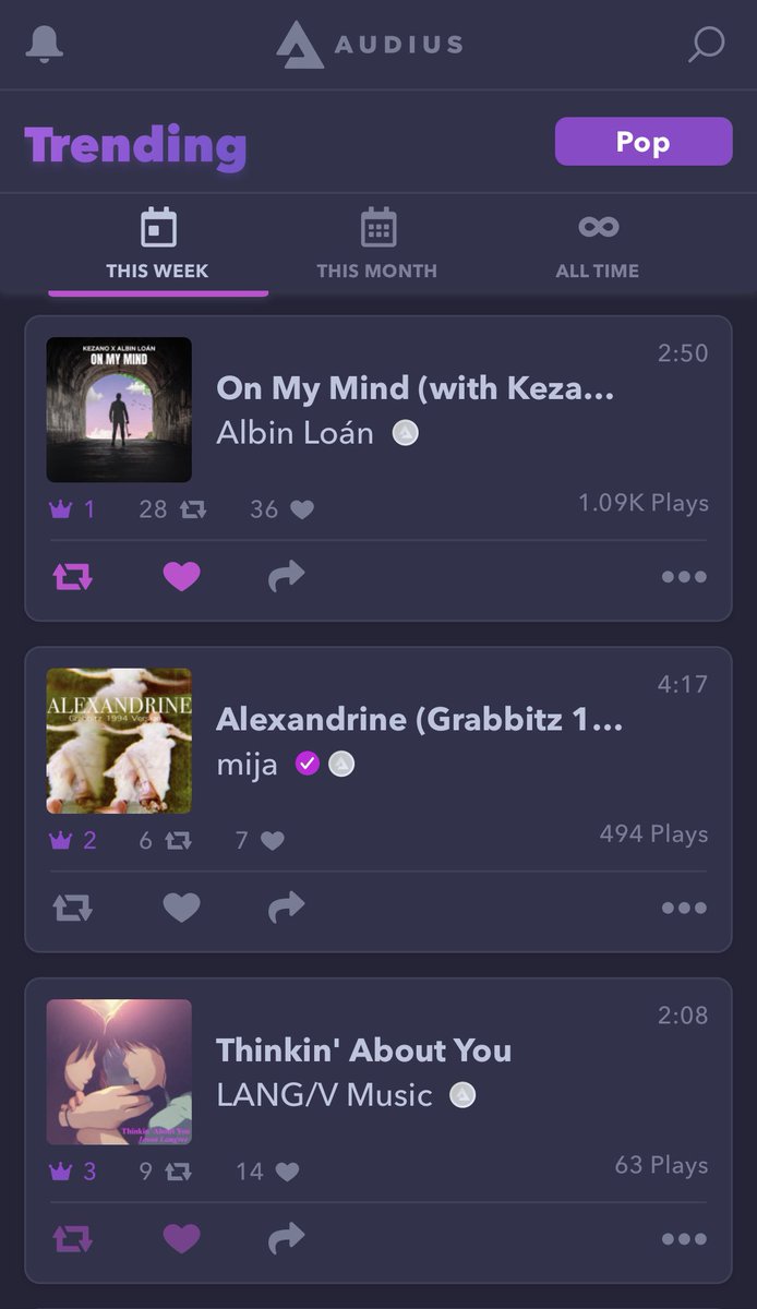 langvmusic's tweet photo. My Track Thinkin' About You has more than 10 Reposts on @AudiusProject #Audius

Check it out! https://t.co/qqhqxHC3qX https://t.co/sxKLn3DTVL