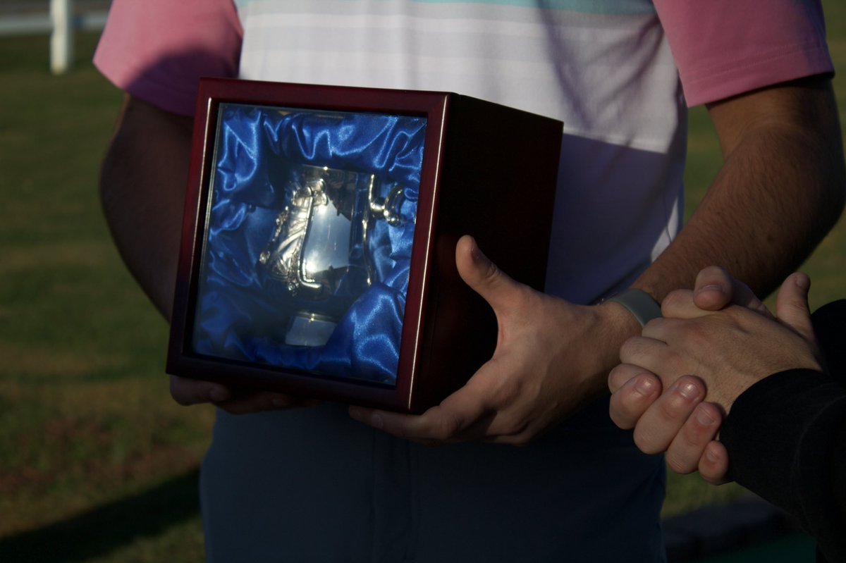 LawCoMasters's tweet photo. Jacob Clark earned his first Lawrence County Masters Pro-Am Championship on Saturday afternoon. 

After the win, he dedicated the victory to his unborn daughter. Inspirational. @JacobClark_2 https://t.co/EfrHA2PUxB