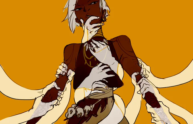 drawtober - hands 