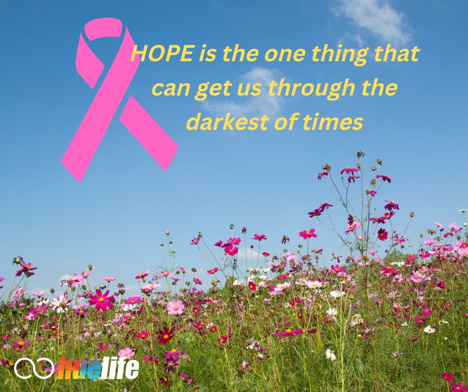 For all those who are going through a tough time, hold on to hope.
