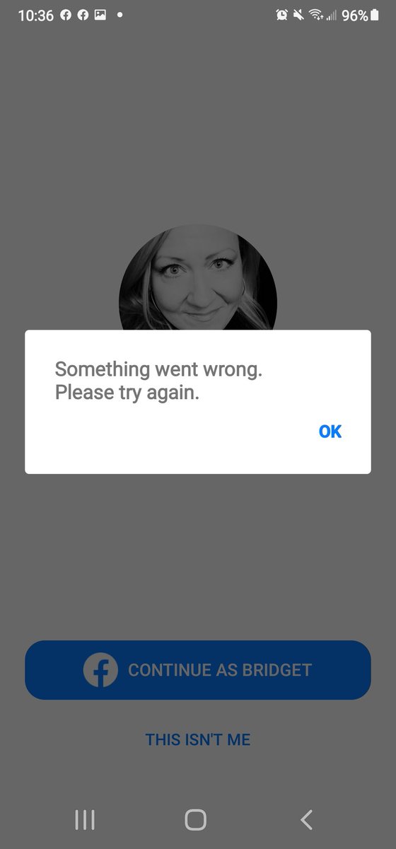 bdefee's tweet photo. Can't use my fb or messenger. FACEBOOK locked me out and forced me to do 2 factor authentication and the authentication just spins.  This done, supposedly, because my posts have the potential to reach too many people... I have never had anyone hack my fb. There is no excuse. HELP https://t.co/ULRSPx6P8Y