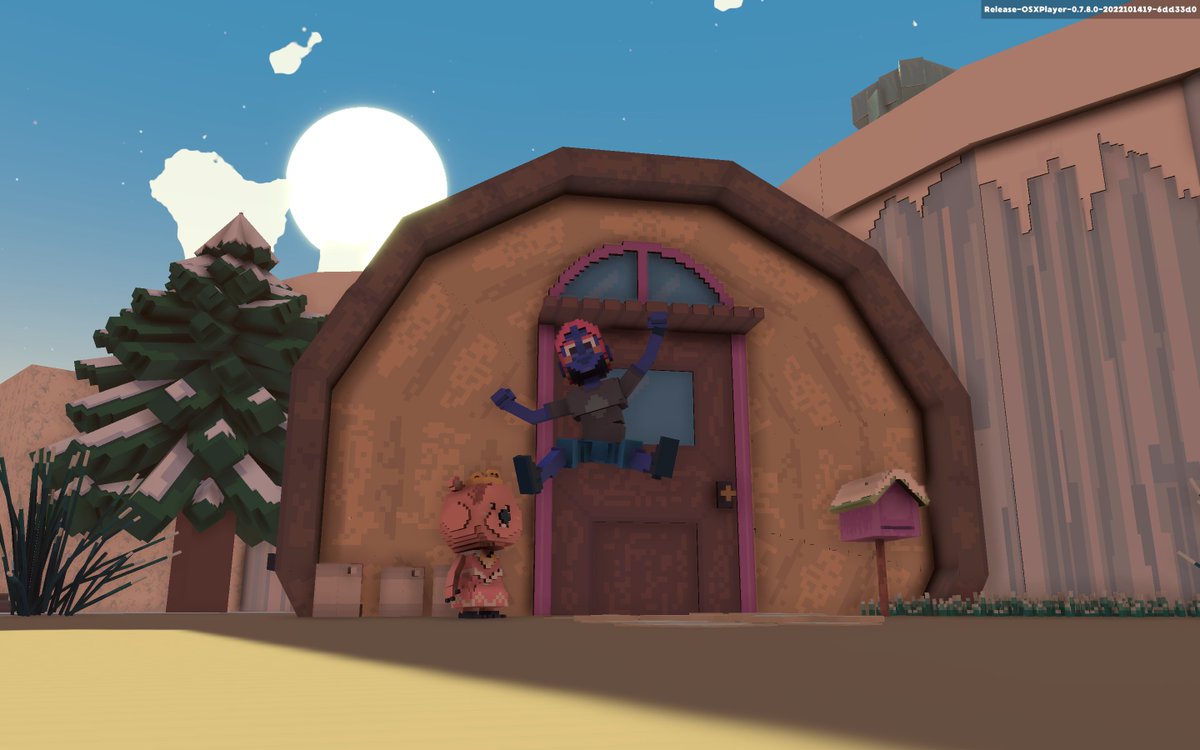 Yeelli3's tweet photo. @TheSandboxGame I just finished my quest on Pororo experience on the #SandboxAlphaS3 for a chance to win a Season 3 Alpha Pass! Here I am with a cute Pororo. Check out my screenshot!

#Pororo https://t.co/bDAnTAzKMO
