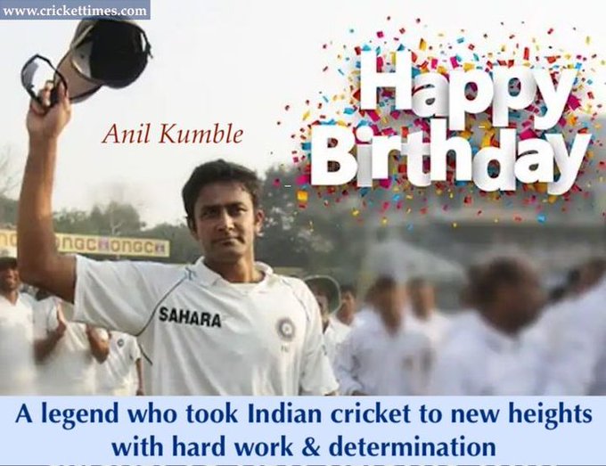 Happy Birthday, Anil Kumble 