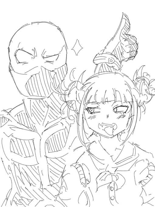 トゥワイスとトガちゃんらくがき 