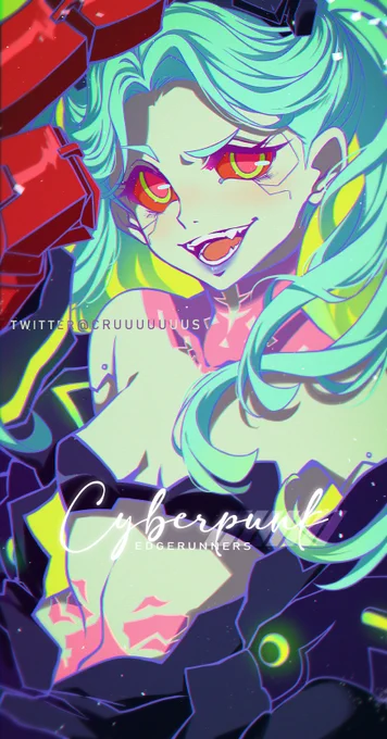 𝗥𝗲𝗯𝗲𝗰𝗰𝗮 #CyberpunkEdgerunners #Edgerunners 