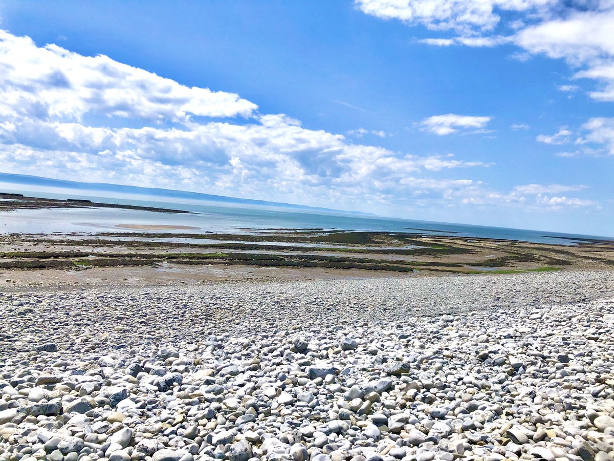 stubo37's tweet photo. Limpert Bay, nearing the end of a journey down the Thaw valley. Stunning but overshadowed by the power station. #Vale #Aberthaw #DragonsTeeth https://t.co/JpQfnkkDJd