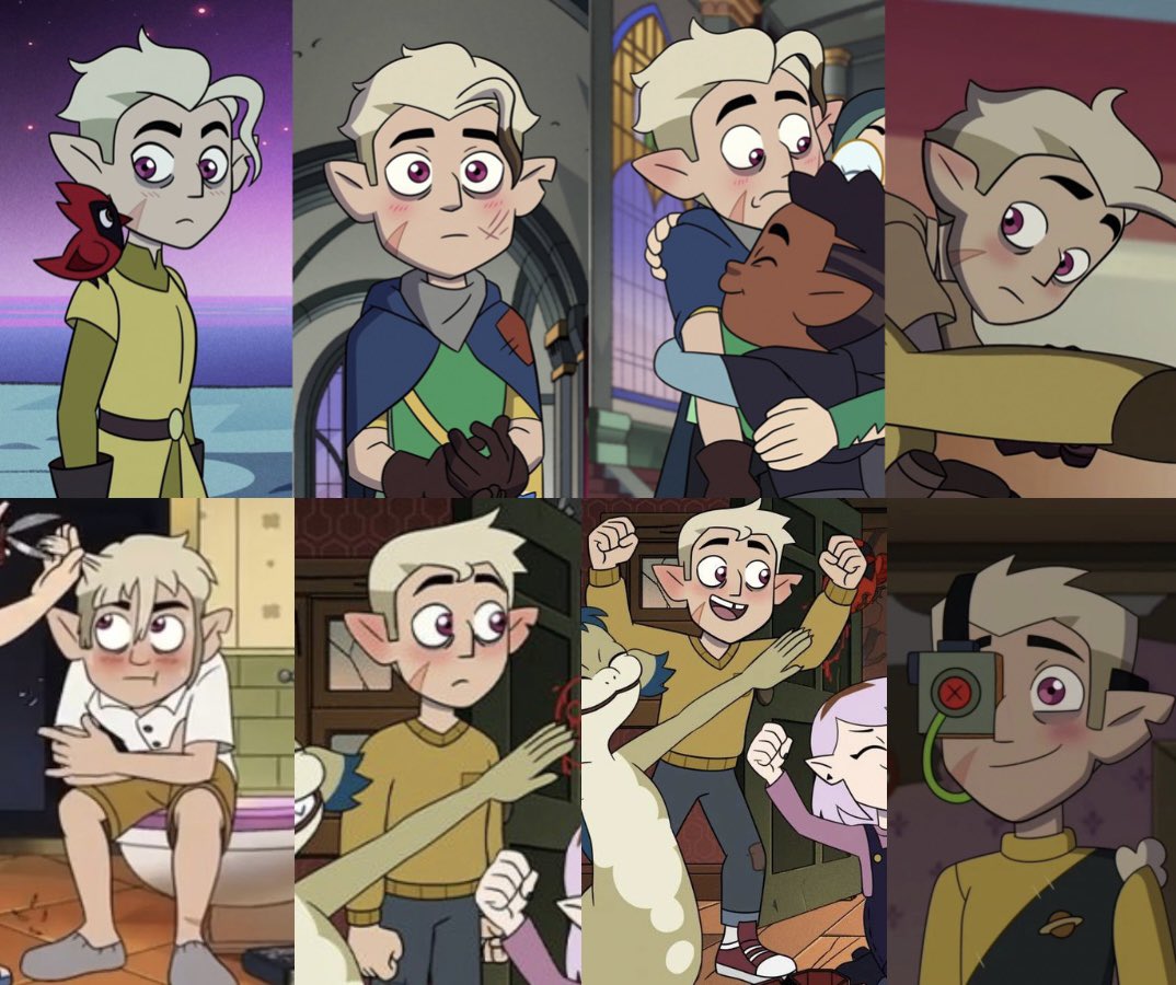 Wish he could just blush and smile all the time…

#theowlhouse #huntlow