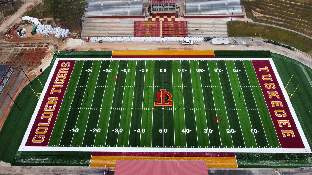 Trill__V's tweet image. New Beginnings for Tuskegee University Football Stadium #tuskegee #skegee  Shot by🎥: @vern_72