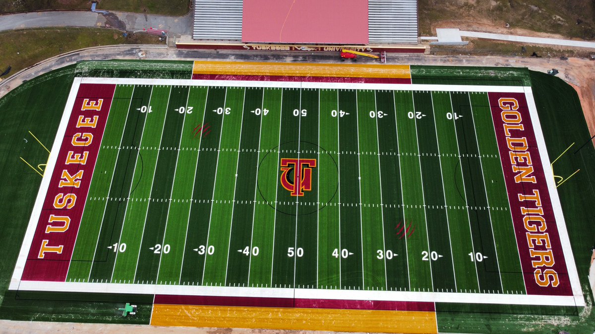 Trill__V's tweet image. New Beginnings for Tuskegee University Football Stadium #tuskegee #skegee  Shot by🎥: @vern_72
