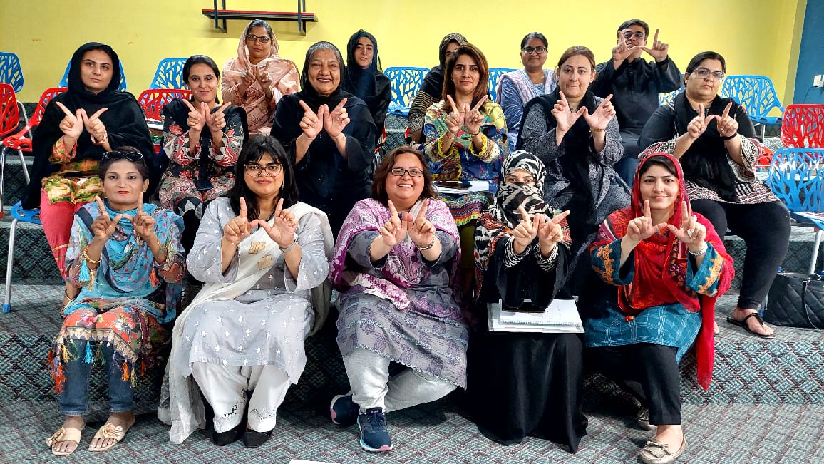 stimuluspk's tweet photo. Glimpses from Day 1 Women in Sustainable Entrepreneurship (WiSE) boot camp #Peshawar. 

@FNFPakistan @hirawmalik @Aniqa_2 @PkWomenInEnergy 
#SDGs #womenintech https://t.co/O8oMAZ4v4y
