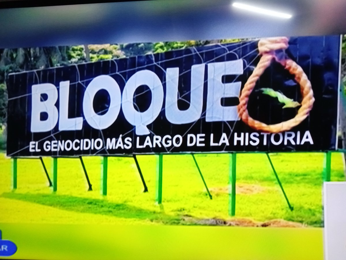 Los cubanos vivimos bajo el bloqueo impuesto por los EEUU más largo de la historia, #MejorSinBloqueo, #Cuba