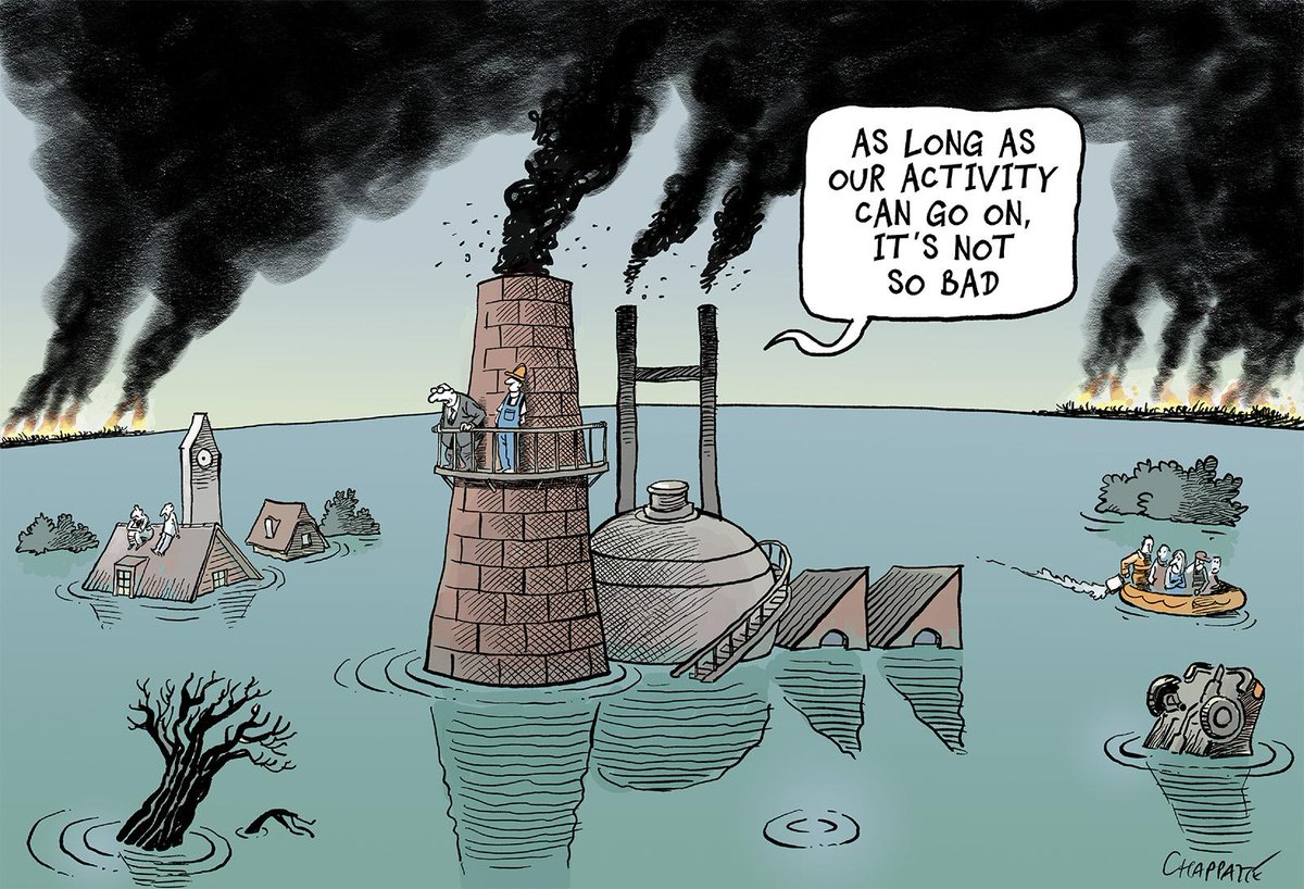 Climate Cartoon of the day: It's not so bad!
By <a href="/PatChappatte/">Chappatte Cartoons</a>