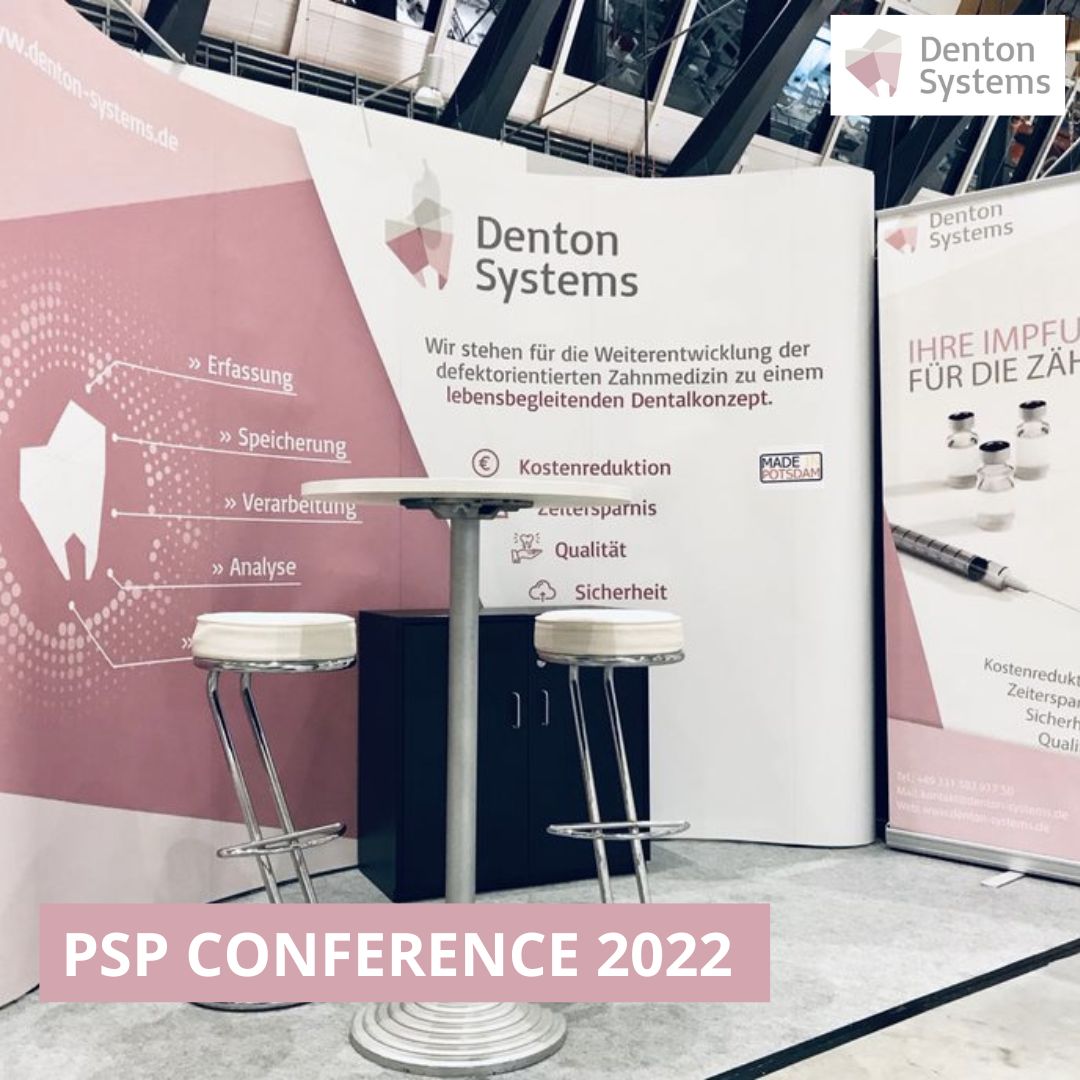 Wir werden bei der PSP Conference 2022 dabei sein! 🤗

Wir freuen uns sehr auf den Austausch und Input aller Teilnehmenden!

Hier gehts zur Anmeldung 👉eu1.hubs.ly/H01ZFGw0

#pspconference #startup #innovation #zahnmedizin #dentonsystems