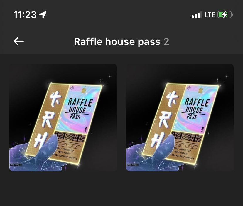 Collzcrypto's tweet photo. Picked up a couple @Rafflehousepass 

Give ‘em a chance 

Could be a good one for the coming 0 royalty meta https://t.co/S0nNCJXpG3