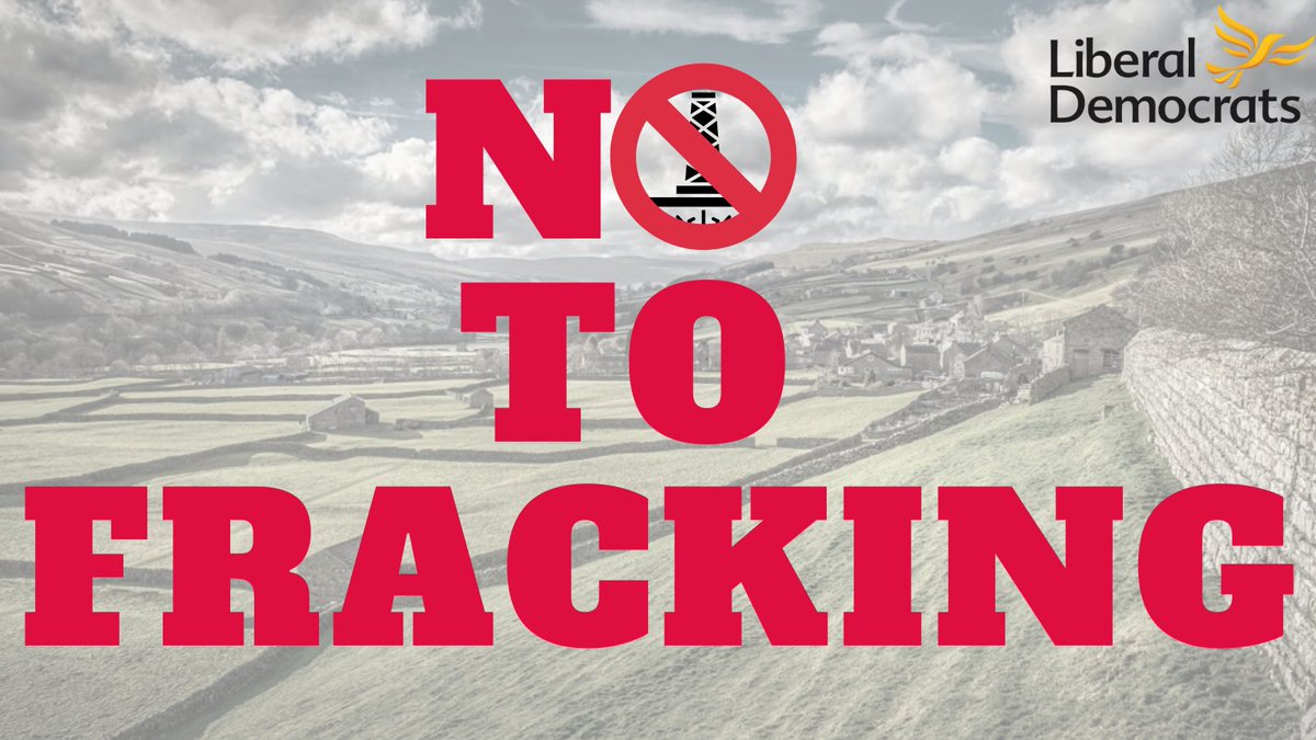 yorklibdems's tweet photo. This week councillors will debate a Lib Dem motion calling on the Council to take a stand against fracking, following the Government lifting the ban.

We hope all councillors will join us in sending a clear message to Government -  York opposes fracking! ⚠️

#NoToFracking https://t.co/n17MwoXobo