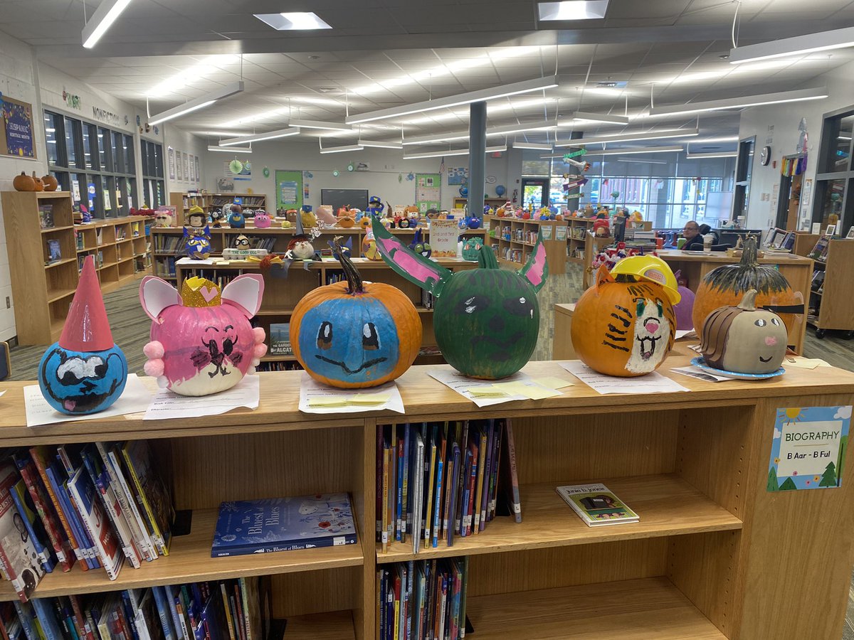 Christi Davis (@nces_library) on Twitter photo I’m so impressed with the creativity of our Knights! Over 150 pumpkins turned in for our book character contest! #knightsLEAD <a href="/NCES_Knights/">Norton Commons ES</a> I’m so impressed with the creativity of our Knights! Over 150 pumpkins turned in for our book character contest! #knightsLEAD <a href="/NCES_Knights/">Norton Commons ES</a>