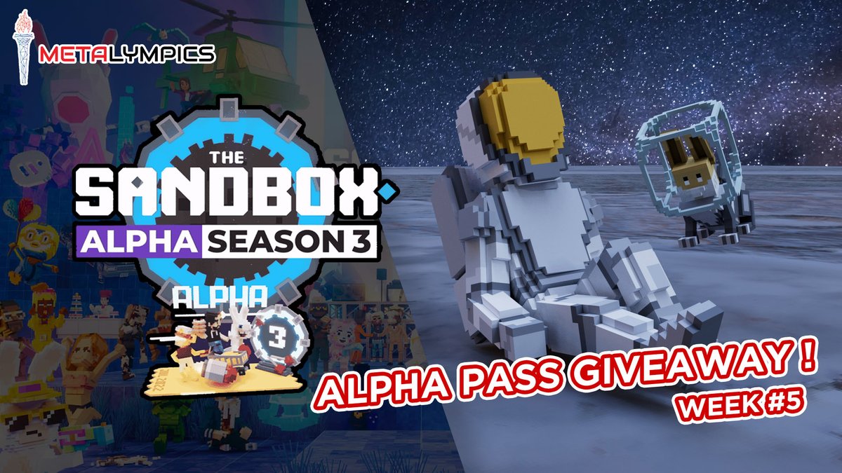 S3 <a href="/TheSandboxGame/">The Sandbox</a> Alpha Pass Giveaway #5 by <a href="/metalympics_org/">Metalympics</a>!😎

We love #doge!🐶 Then why don't we all be a doge?

1. Join: gleam.io/La6ZI/the-sand…
2. Take a pic with the gold(yellow) key &amp; a pic of a mad scientist attacked by your friends
3. Comment both pics, tag 3 friends