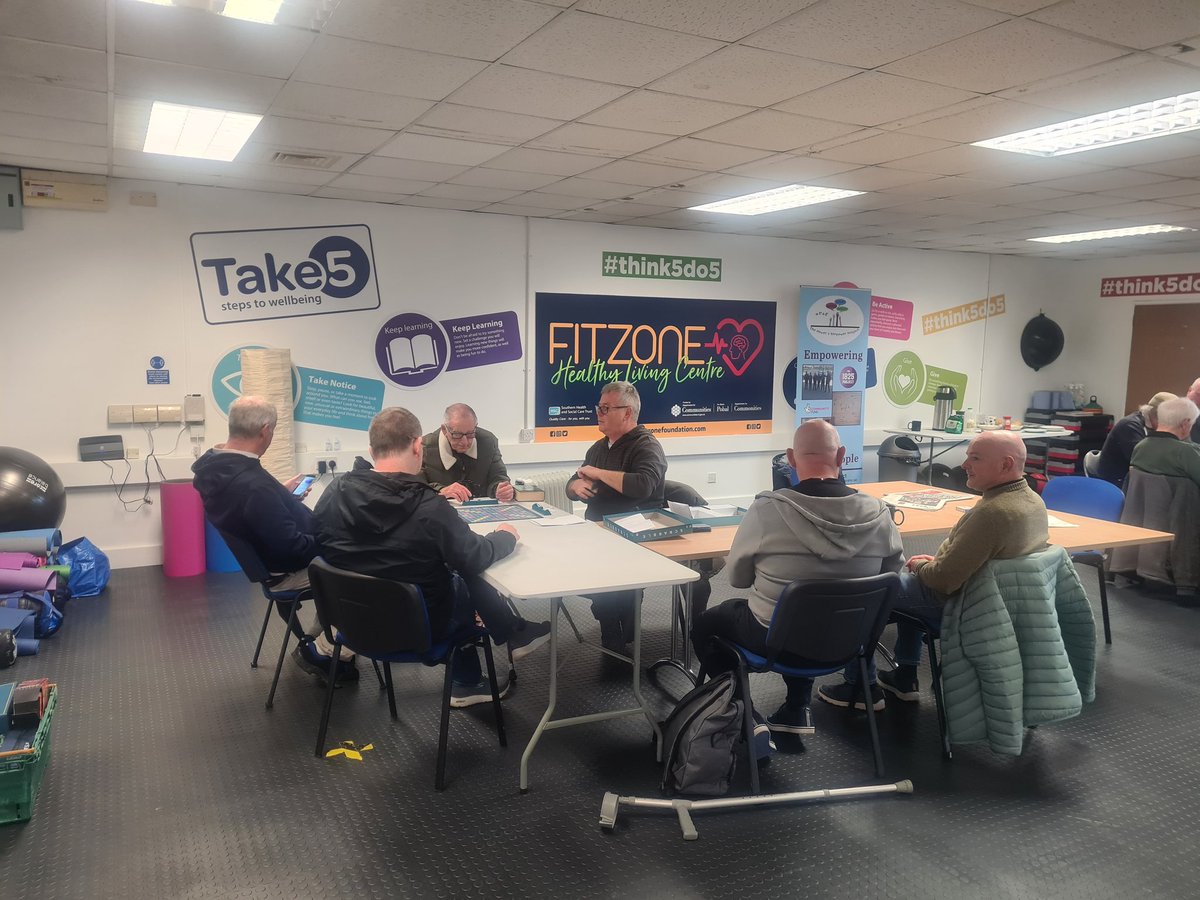 FitzoneThe's tweet photo. Another busy morning at the HIM mens group. Great to see new faces getting to make new connections and reconnecting with old friends. #MensHealth #connected #MentalHealthMatters https://t.co/PUPP0dYHgM