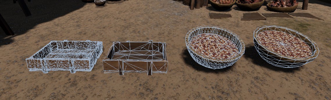 ElegosGame's tweet image. With limited resources, many of the assets we acquire are often not optimised to work within our frame budgets. We use an auto LOD generator to help but the &apos;one click wonder&apos; method only works with certain topology. The solution? Manual retopology! 1/3 #IndieGameDev #indiedev