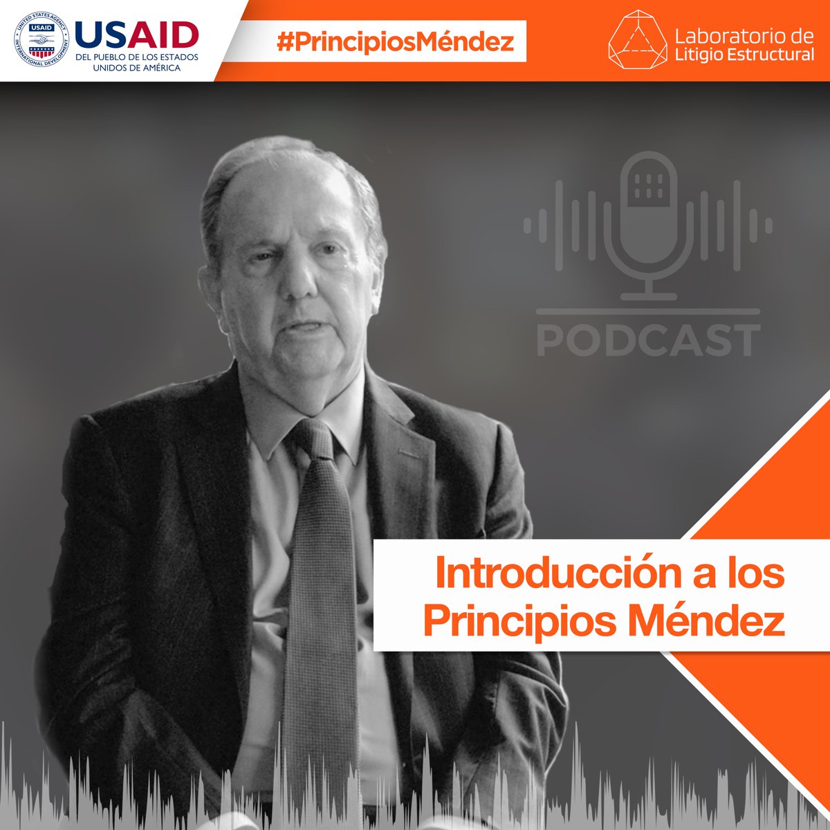 llestructural's tweet photo. Compartimos el primero de 3 capítulos del pódcast de nuestra campaña sobre los #PrincipiosMéndez elaborada con apoyo de @USAIDMX a través de RED-DH. Juan E. Méndez, Ex Relator Especial de la #ONU nos habla sobre los orígenes y propósitos de estos preceptos https://t.co/wQhhA2ePvF https://t.co/AZy231aaqo