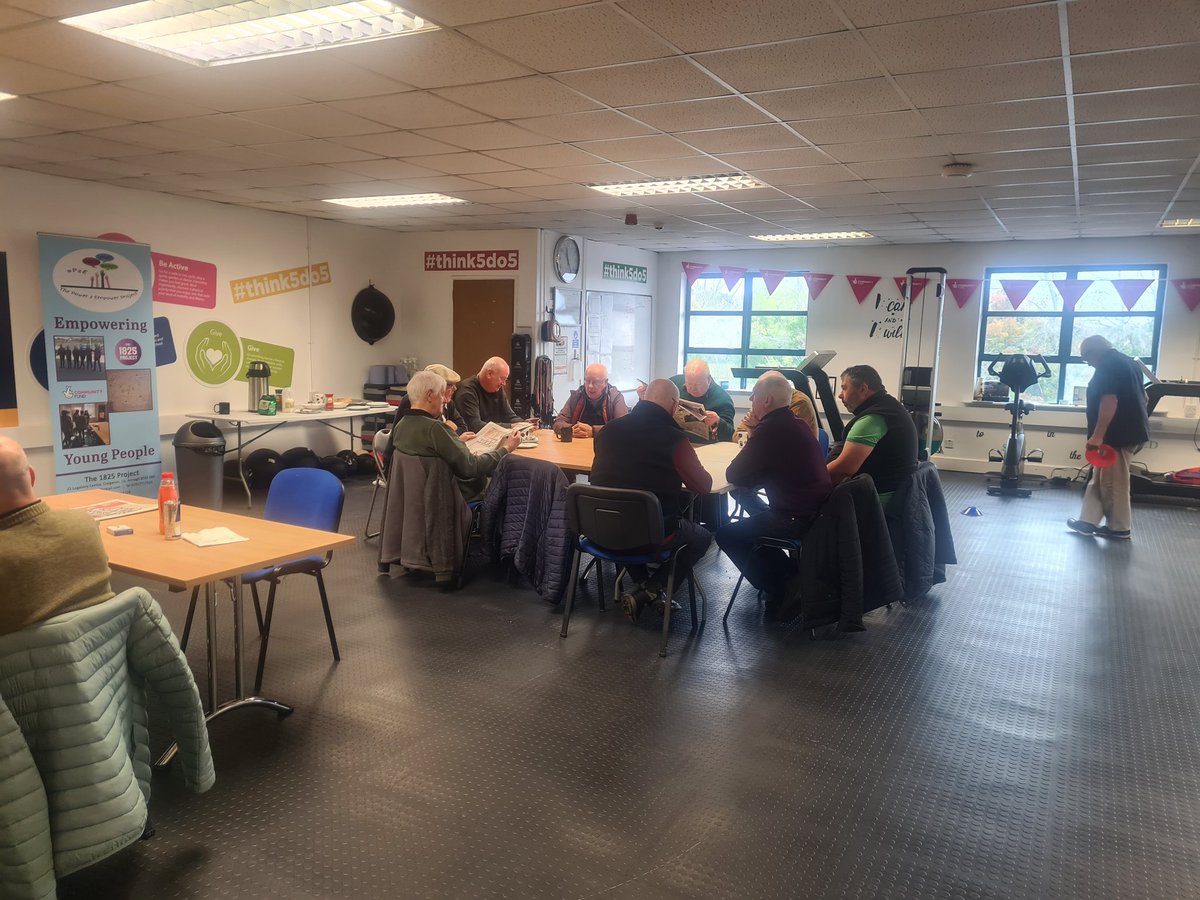 FitzoneThe's tweet photo. Another busy morning at the HIM mens group. Great to see new faces getting to make new connections and reconnecting with old friends. #MensHealth #connected #MentalHealthMatters https://t.co/PUPP0dYHgM
