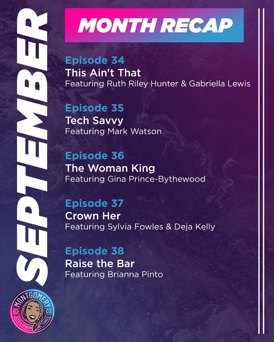 MontgomeryCoPod's tweet photo. #MoCoMonday A look 🔙 at our most recent guests🌟 …wait to see who will be coming next week 🗓️
Season finale coming soon!
🎙️: https://t.co/EKkNIdO2nm
📺: https://t.co/3jMyBQZvRQ https://t.co/jV9hwwHpAO
