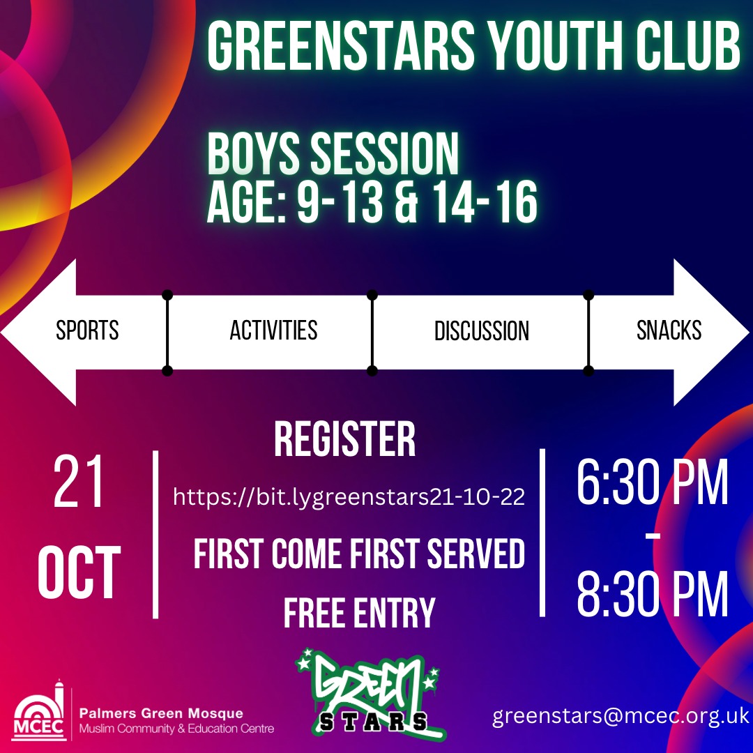 — GreenStars Boys Youth Club — 

Register here:
bit.ly/greenstars21-1…
Limited places