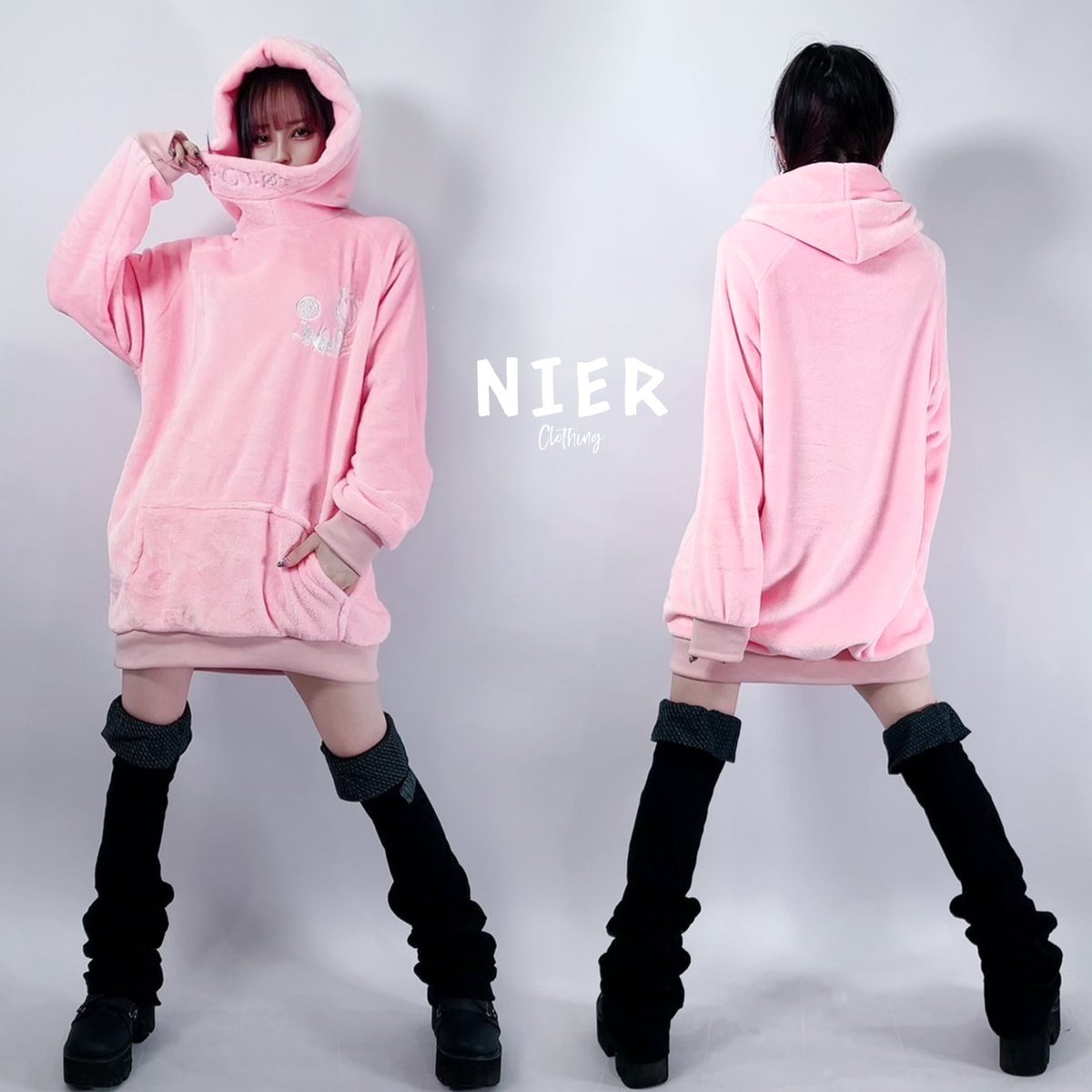 NieR_tokyo's tweet photo. 🎁本日〆切プレゼント企画🎁

【冬用PINKふわもこハイネックパーカー】

🎁3名様にプレゼント🎁

◼応募方法
フォロー(@NieR_tokyo) &amp; RT
◼締切〆  本日24時

※鍵垢の方も対象内です。
是非ご参加ください🙇‍♂️🙇‍♀️ https://t.co/LOT58q8a3W