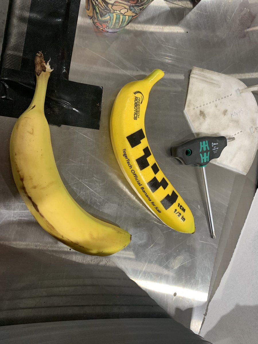 Banana to scale. 
<a href="/weratoolsna/">Wera Tools North America</a> #battlebots