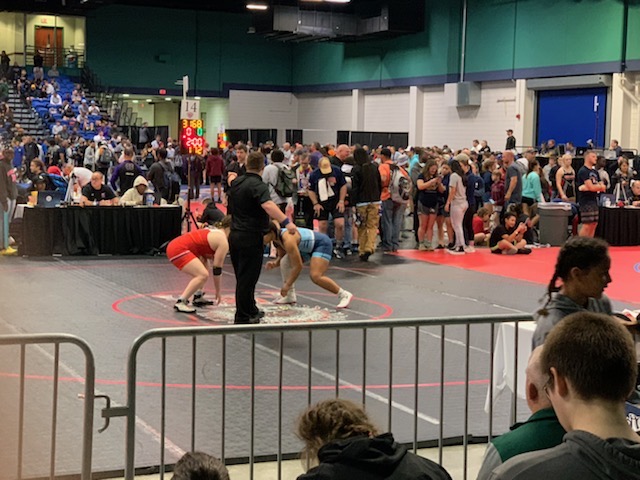 mem_war's tweet photo. A very workmanlike performance by @CaitlynF_05 this weekend, results in a 3rd Place finish at Super 32! Proud of her effort and response to Adversity this weekend! #FewWillHunt #WarriorMentality https://t.co/pe5olFZYgq