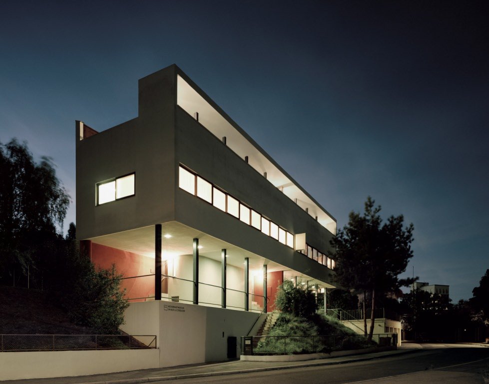 ukarchitect's tweet photo. Le Corbusier and Mies van der Rohe - WeiBenhofsiedlung, Stuttgart, Germany (1927) https://t.co/z9cybLCWZa