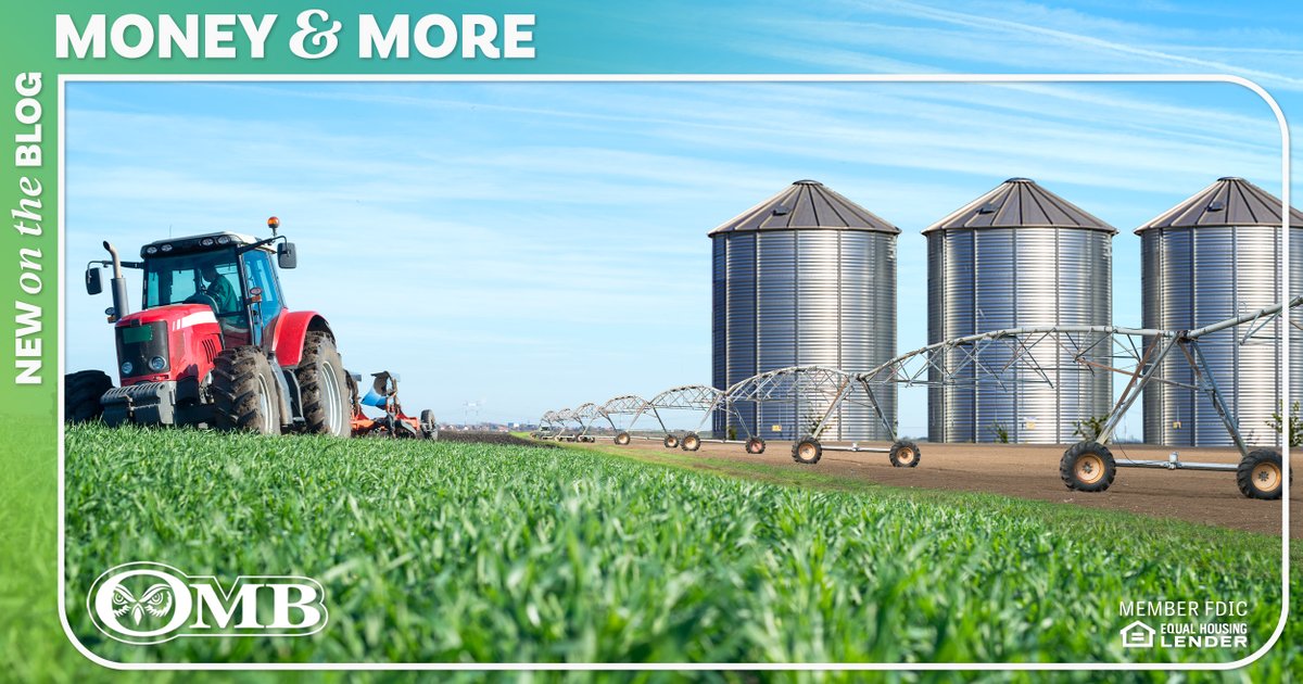 OMBbank's tweet photo. Let's face it: the economy is ever-changing & directly impacts farmers. Learn about some of the most common questions our ag lenders get asked, and how to navigate rising rates in the latest edition of our #MoneyandMoreBlog. Read it here: https://t.co/0tamSgypTt
#OMBbank https://t.co/fdRgp1aHTI