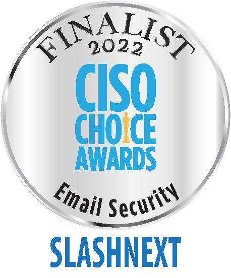 slashnextinc's tweet photo. Proud to have SlashNext selected as a 2022 #CISOChoice Awards finalist in the #EmailSecurity category! https://t.co/483KrWjghS @SecurityCurrent https://t.co/po1QY10h6p
