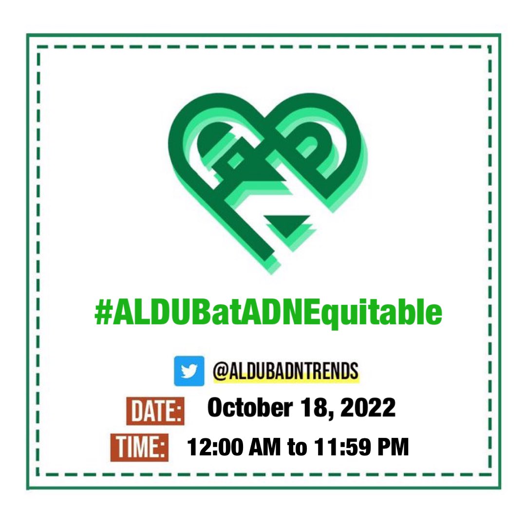 AlDubADNTrends's tweet image. "We need to create a world that is equitable, that is stable and a world where we bear in mind the needs of others, and not only what we need immediately. We are all in the same boat." - Kofi Annan

#ALDUBatADNEquitable