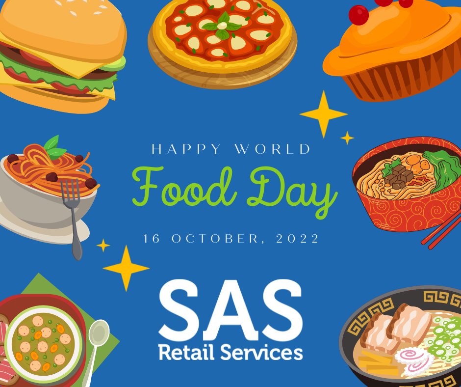 SASRetailSVCS's tweet photo. Yesterday was World Food Day. Leave NO ONE behind. This is why SAS Retail Services partners with Feeding America. You too can help us end hunger! Consider donating $1 and you will provide 10 meals to those in need. #WorldFoodDay2022
Donate Here: https://t.co/hkK1n0bMUA https://t.co/K0tOvGTWkd