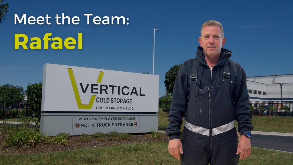 VerticalCold's tweet photo. Our Medley, Florida location introduces to you one of our team members, Rafael! 🔊🤩 

At Vertical Cold Storage, we’re a team that thinks outside the box to find the best solution for our customers. https://t.co/bVpqZB1kUb